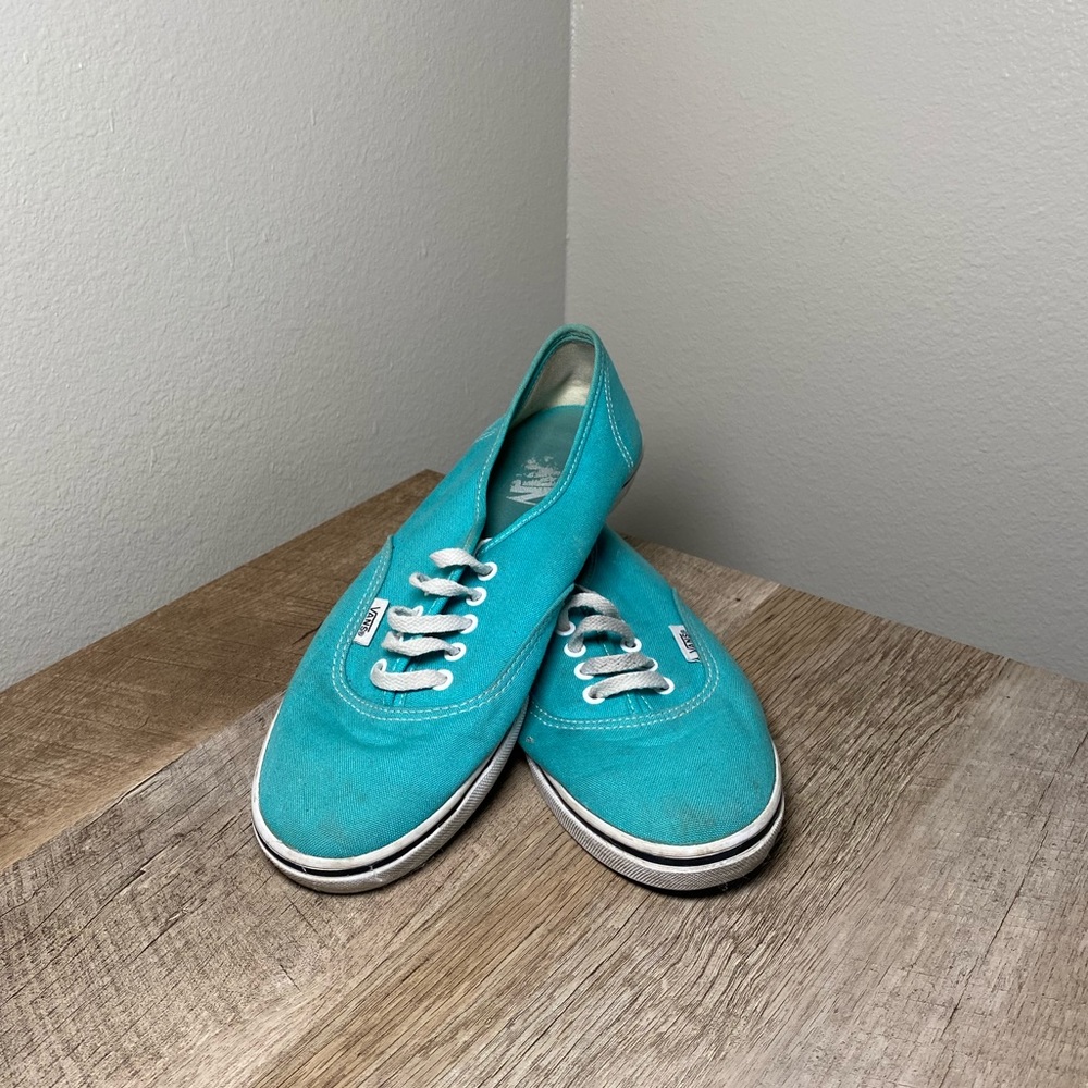 Blue Canvas Vans (8.5)